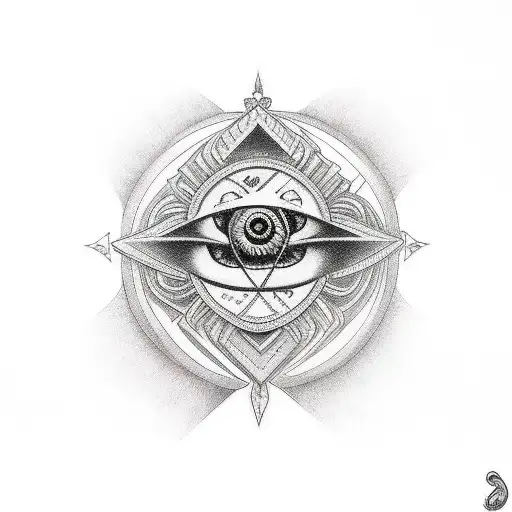 Third Eye tattoo design idea