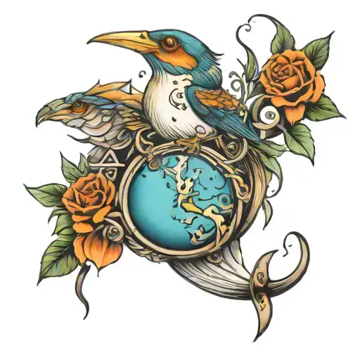 do not go gentle in to that good night   tattoo design idea