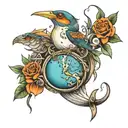 do not go gentle in to that good night   tattoo design idea