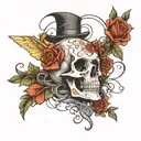 do not go gentle in to that good night   tattoo design idea