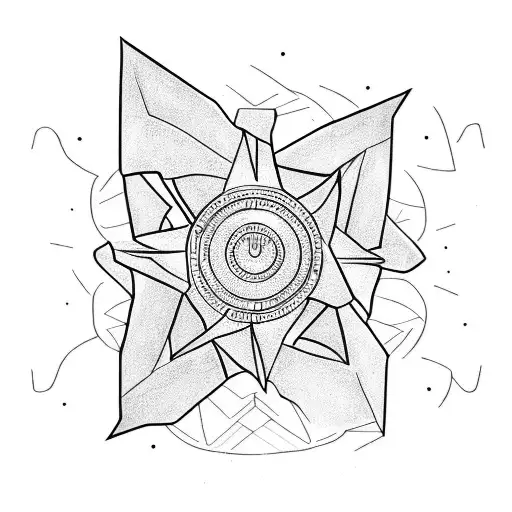 coin flip tattoo design idea