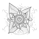 coin flip tattoo design idea