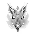 kangaroo tattoo design idea