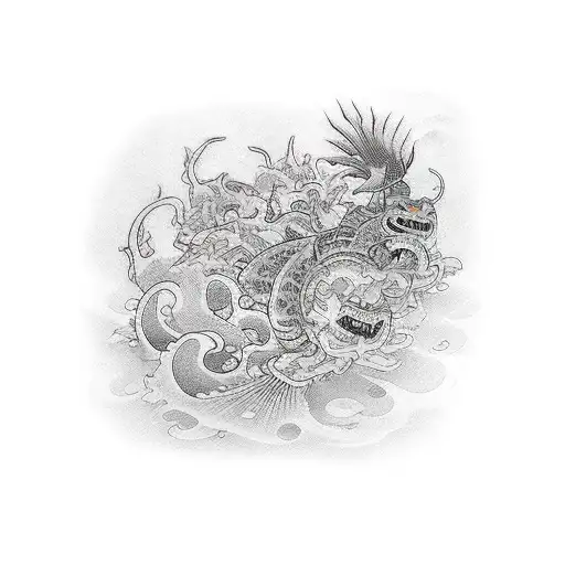 2000 tattoo design idea