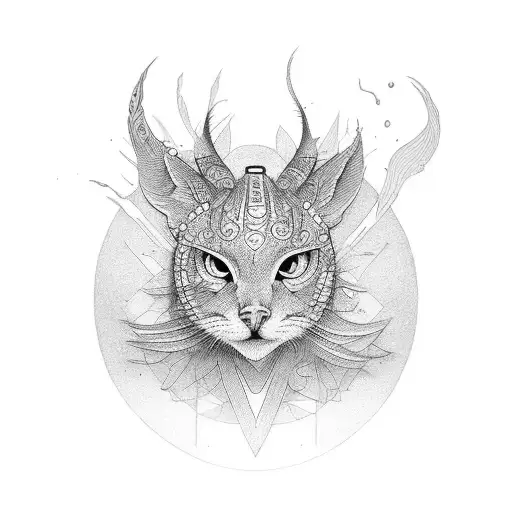 number 2000 tattoo design idea