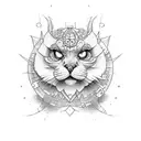 2000 detaild tattoo design idea