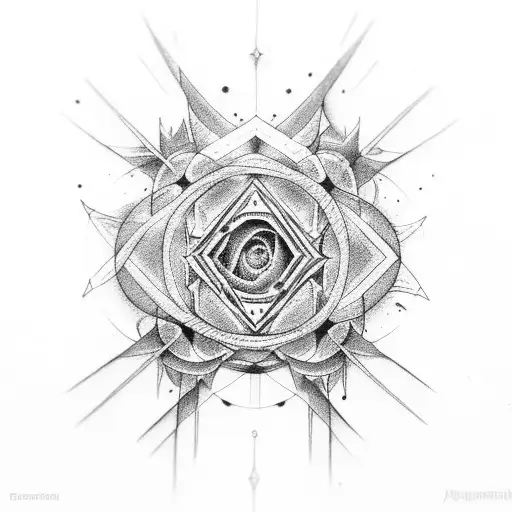 saugar 💀 with Fibonacci sequence  tattoo design idea