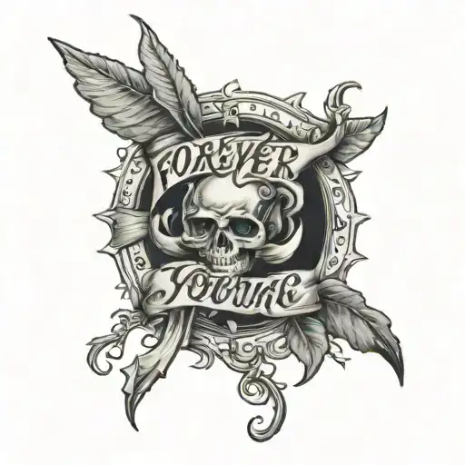 Forever Young est. 2006 tattoo design idea