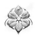 4 leaf clover flower tattoo tattoo design idea