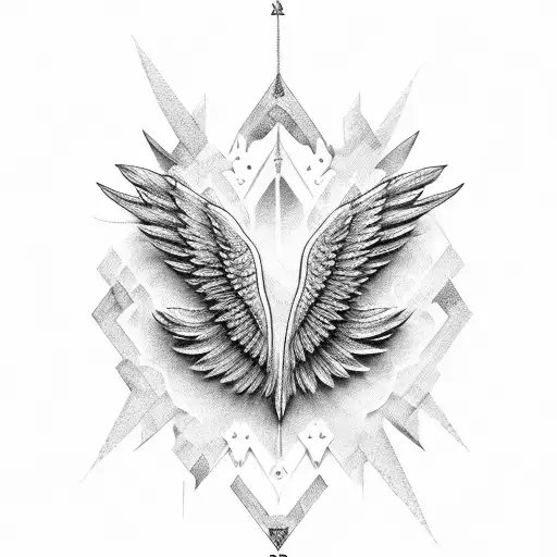 130+ Tribal Angel Wings Tattoo Designs Clip Art Stock Illustrations,  Royalty-Free Vector Graphics & Clip Art - iStock