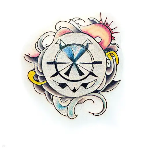 A computer written "Hello World" tattoo design idea