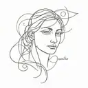 da Vinci tattoo design idea