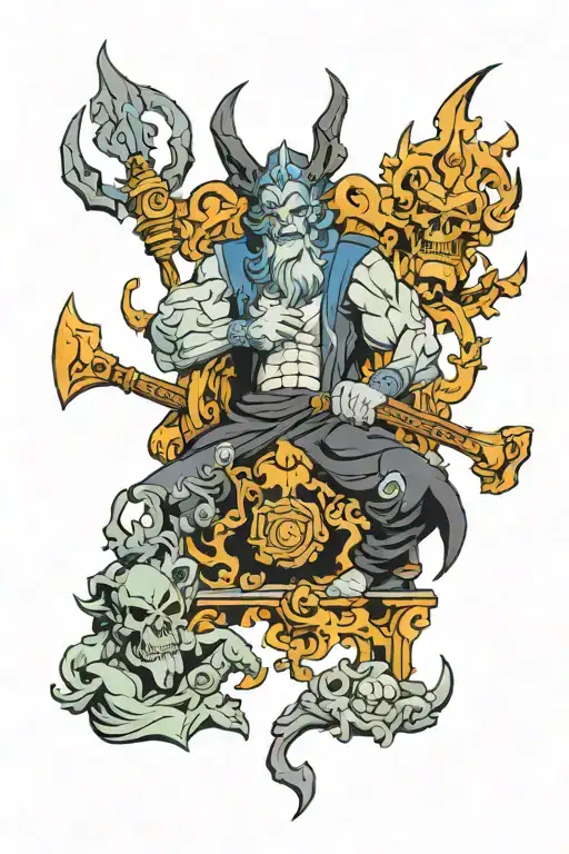 hades game tattoo design idea