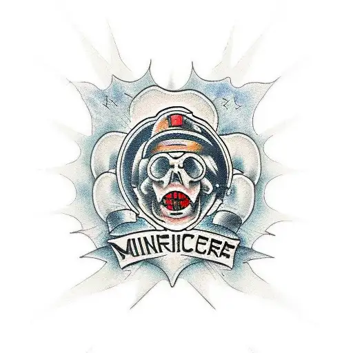miner tattoo design idea