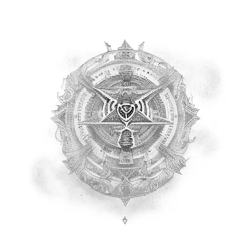 Create a greyscale fine line tattoo sleeve inspired by God, love, and Puerto Rico  tattoo design idea