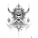 Tengu tattoo design idea