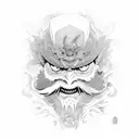 Tengu tattoo design idea