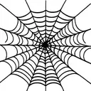 Spider Web tattoo design idea