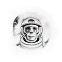 space odyssey monolith tattoo design idea