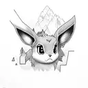 eevee tattoo design idea