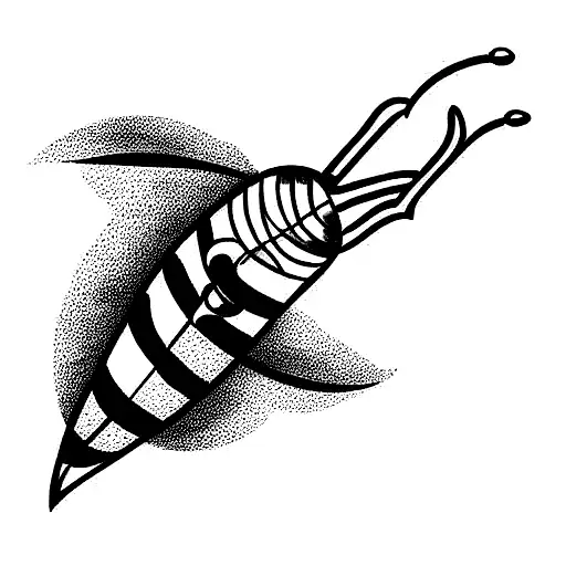 Wasp Tattoo Realistic Vector Images (over 110)