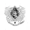 pomo de ouro com o feitiço  "felix felices" do Harry Potter  tattoo design idea