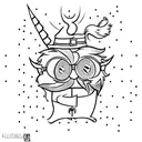 pomo de ouro com o feitiço  "felix felices" do Harry Potter  tattoo design idea