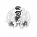 Kid Cudi tattoo design idea