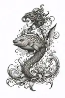 UNDERWATER tattoo design idea