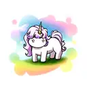 unicorn  tattoo design idea