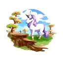 unicorn  tattoo design idea