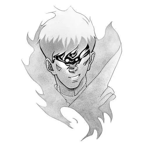 zuko with fire tattoo design idea