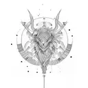 Heartbeat tattoo design idea