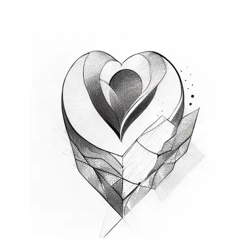 heart shape with following names Babu, Shaila, Nisha, Athi, Devi, Guba, Hari tattoo design idea