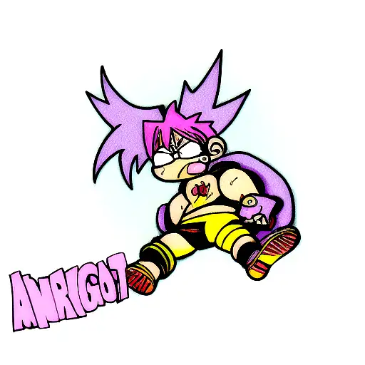 Bart tatuado en angelito tattoo design idea