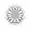 sakura flower wrench  tattoo design idea