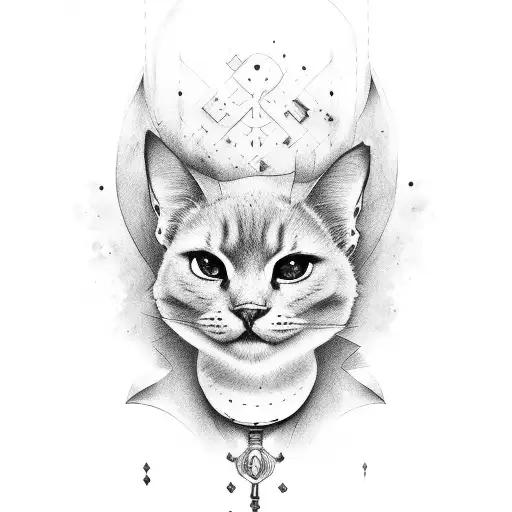 3 daughters 1 son tattoo design idea