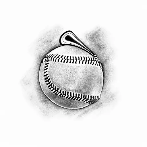 baseball themed with a loving message for my family tattoo design idea