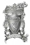 liverpool football club tattoo design idea