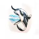 orca tattoo design idea