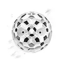 reloj de arena, un 17, un joystick y una pelota de futbol tattoo design idea