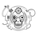 marine engineer tattoo design idea
