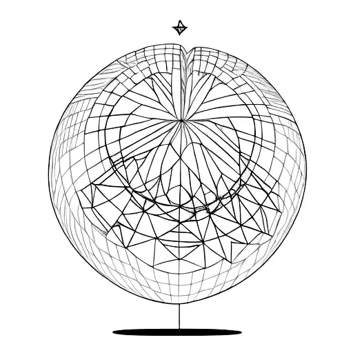 books and globe with paper airplane circling. one book is open  tattoo design idea