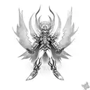 Angemon, the legendary Digimon tattoo design idea