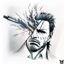 Metal Gear Solid tattoo design idea
