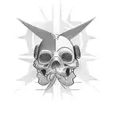 cross, hear no evil see no evil speak no evil tattoo design idea