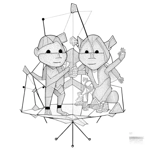 adhd climber family tattoo design idea