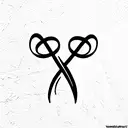 143 with infinity symbol below it tattoo design idea