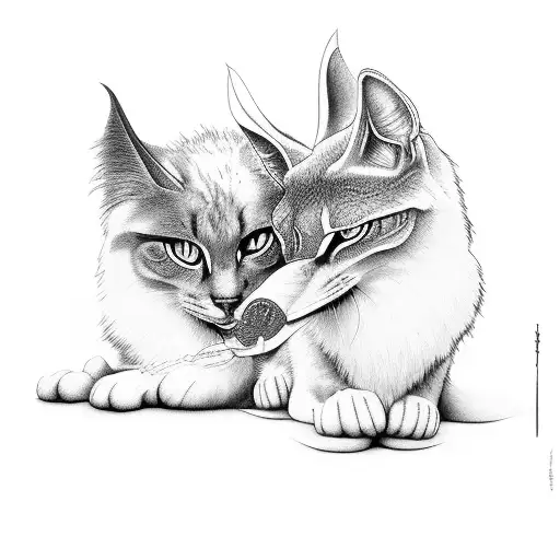 freya and juno tattoo design idea