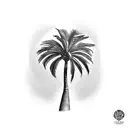 Palm Tree tattoo design idea